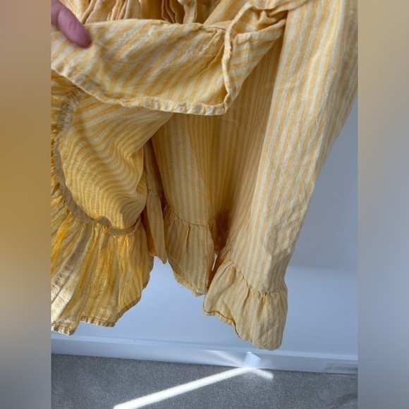 Jillian Harris x Joe Fresh linen light  yellow dress - Picture 5 of 11